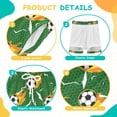 thumbnail image 3 of joogoo Football with Fire Boys Swim Trunks Beach Swimsuit Shorts Boxer 8Y, 3 of 8