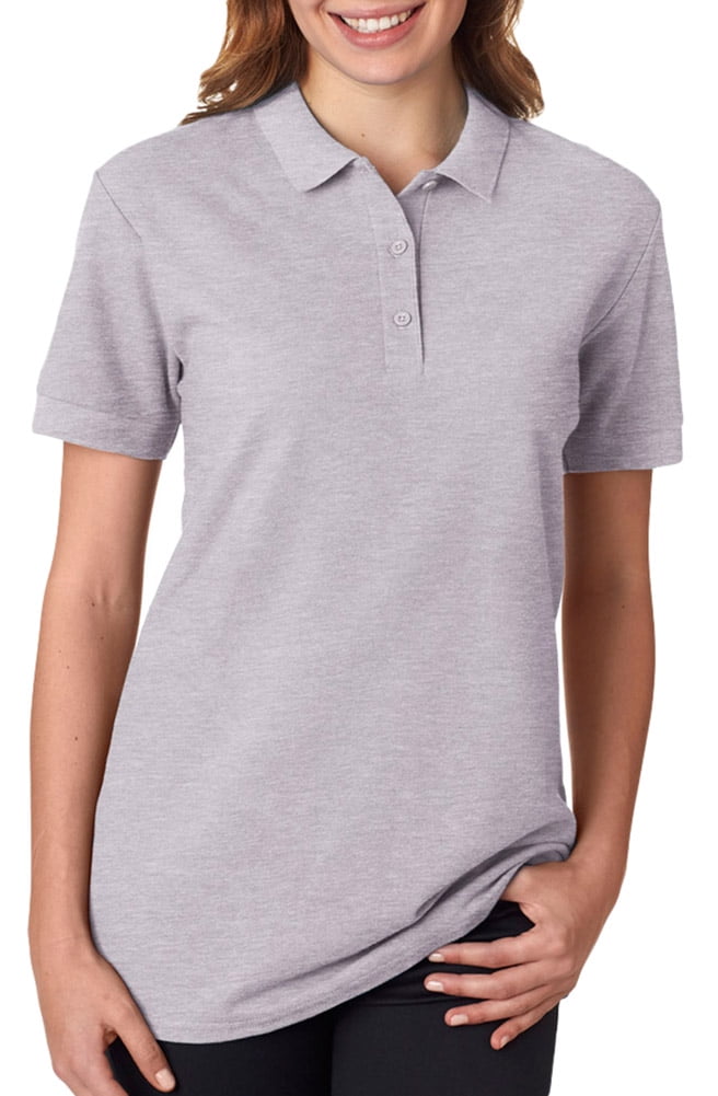 Gildan 82800L Double Pique Ladies Polo 