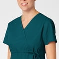 thumbnail image 4 of WonderWink WonderWORK Maternity Mock Wrap Top Scrub Top, 4 of 5
