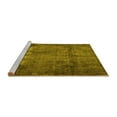 thumbnail image 2 of Ahgly Company Machine Washable Indoor Round Persian Yellow Traditional Area Rugs, 5' Round, 2 of 4