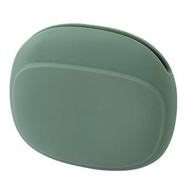 kurtrusly Earphone Storage Box Portable Mobile Phone Data Cable Earbuds Carrying Case Reusable Pocket Container Purse Bag Organizer Green