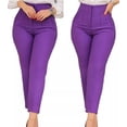 thumbnail image 3 of Pantalón Tiro Alto De Vestir Con Pinzas, 3 of 4