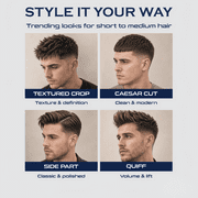 THEMANCODE Hair Styling Powder for Men & Son, Volumizing & Texturizing Powder, Long-Lasting Invisible Hold, Non-Sticky, Best for Short to Medium Hair, Father’s Day Gift for Him, Dad & Son, 1 oz