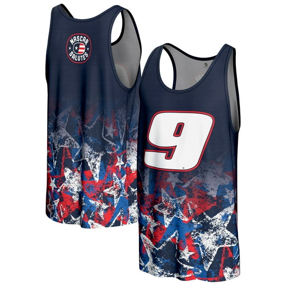 Men's-ProSphere  Navy Chase Elliott 2025 NASCAR Salutes Collection Tank Top