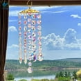 thumbnail image 6 of Deago Chandelier Wind Chimes Shape Clear Crystal Prisms Balls Beads Hanging Suncatcher Pendant Garden Outdoor Home Decor Gifts, 6 of 9