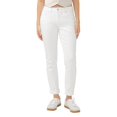 thumbnail image 1 of Jeans Silver Jeans Co. Boyfriend Mid Rise Slim Leg White, 1 of 6