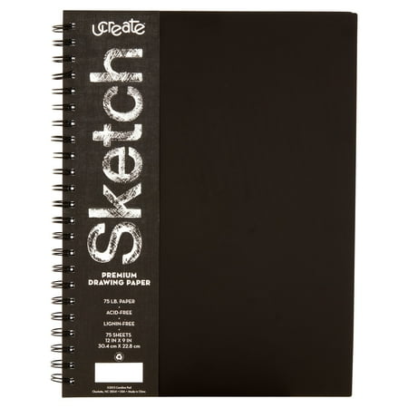 Ucreate Sketch Premium Drawing Paper, 75 count - Walmart.com