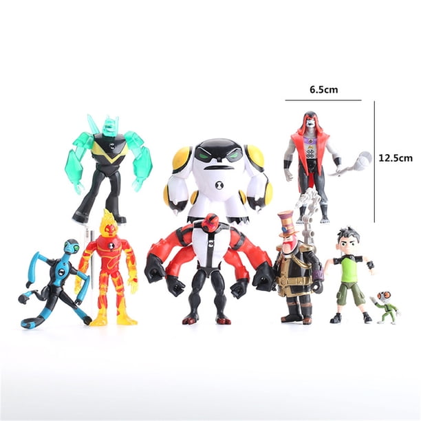 Ben 10 Action Figures for Indoor Playground Decor and Play Ben 10 Action Figures for Indoor Playground Decor and Play