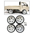 thumbnail image 3 of 4 Pack Car Rubber Tires :10 Truck Modified, 3 of 8