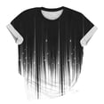 thumbnail image 3 of Cilsoka T Shirts for Women V Neck Womens Summer Work Tops Cotton Workout Tops for Women Padded Blouses for Women 2025 Dressy Casual, 3 of 4