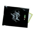 thumbnail image 7 of InfinitePack Black 12"x15"(100pcs) Thank You Merchandise Bags, Die Cut Handles, Retail Shopping Bags for Boutique, Goodie Bags, Gift Bags Bulk, Party Favors, 2.35 Mil Reusable Plastic Bags, 7 of 7