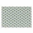 thumbnail image 1 of Diver Cutting Board, Repetitive Cartoon of Snorkeling Man with Equipment Mask and Swim Fins, Decorative Tempered Glass Cutting and Serving Board, in 3 Sizes, by Ambesonne, 1 of 2