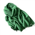 thumbnail image 2 of RXIRUCGD Women's Fashionable Solid Color Fold Soft Skin Friendly Scarf( Green ), 2 of 3