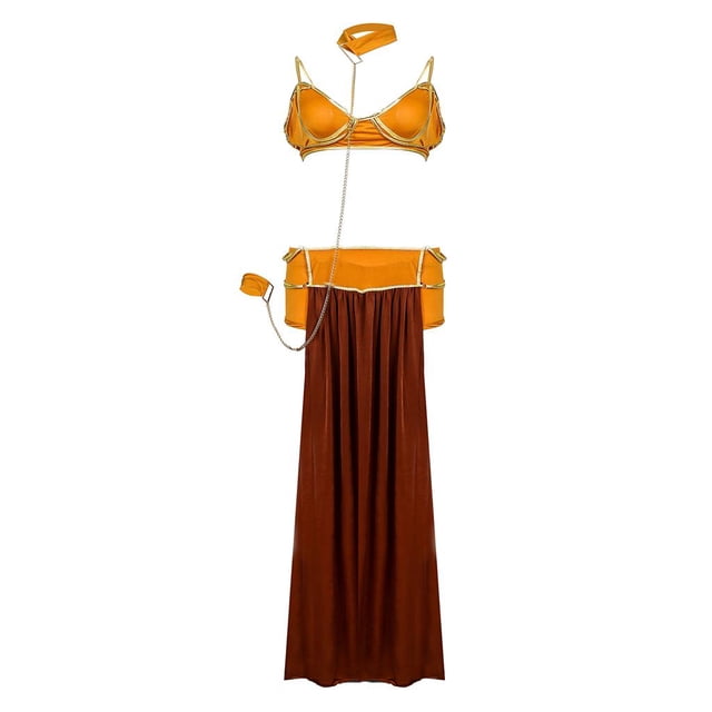 Ensemble Robe de Danse du Ventre Douce Soutien-Gorge Jupe Femmes Adulte Costume pour Cosplay L. L
