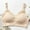 Beige, variant on Fengqque Mother's Plus Size Nursing Soft Comfort Fit Bra Pregnancy Seamless Breastfeding Bras No Underwire Breathable Lace Breastfeding Underwear