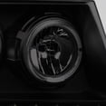 thumbnail image 5 of AKKON - For [Dual LED Ring] 2007-2014 Chevy Suburban | Tahoe | Avalanche Black Smoked Lens Projector Headlights Lamps Pair, 5 of 7
