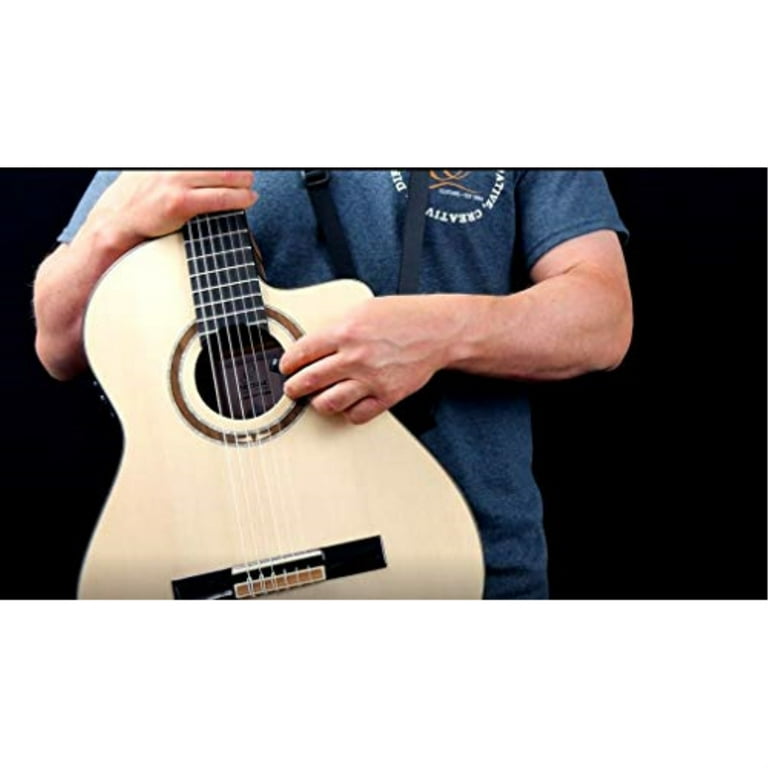 Sling Style Woven Nylon Classical Guitar Strap with Soundhole Hook
