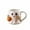 White, variant on Gallickan Drinking Cup, Pumpkin Ghost Water Glass for Halloween Party Drinkware, Novelty Beverage Container Home Bar Accessory Decorative Item, White