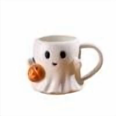 PEONAVET Ghost Water Cup Halloween Pumpkin Ghost Water Cup
