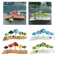 thumbnail image 2 of Tizuqe Mushrooms on Tree Stump Resins Figurine Ornament for Indoor and Outdoor Charm, 2 of 12
