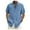 Light Blue, variant on Mens Guayabera Shirts Linen Short Sleeve Button Down Casual Beach Cuban Camp Mexican Shirt for Men