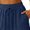 Navy, variant on Zynoxe Wide Leg Pants for Women Trendy Breathable Elastic Waist Drawstring Lounge Trousers with Pockets Casual Straight Vacation Travel Pants Black S