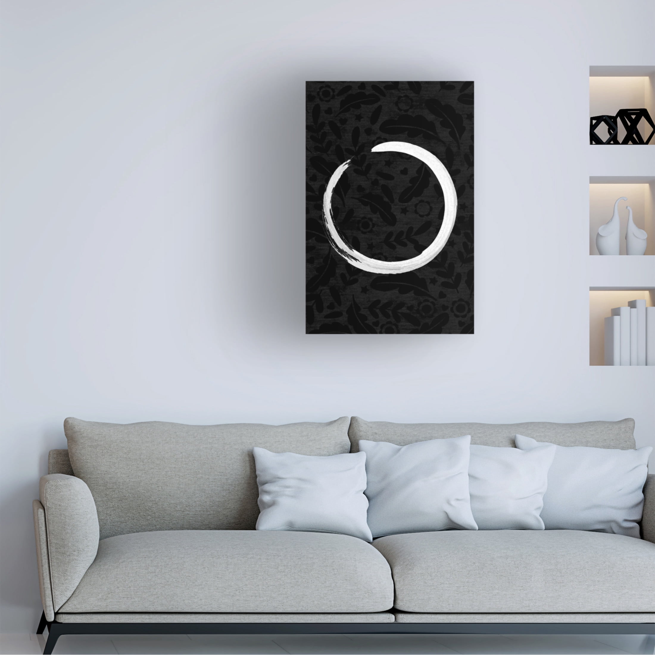 Trademark Fine Art StudioSix  VELVET ENCIRCLE Canvas Wall Art