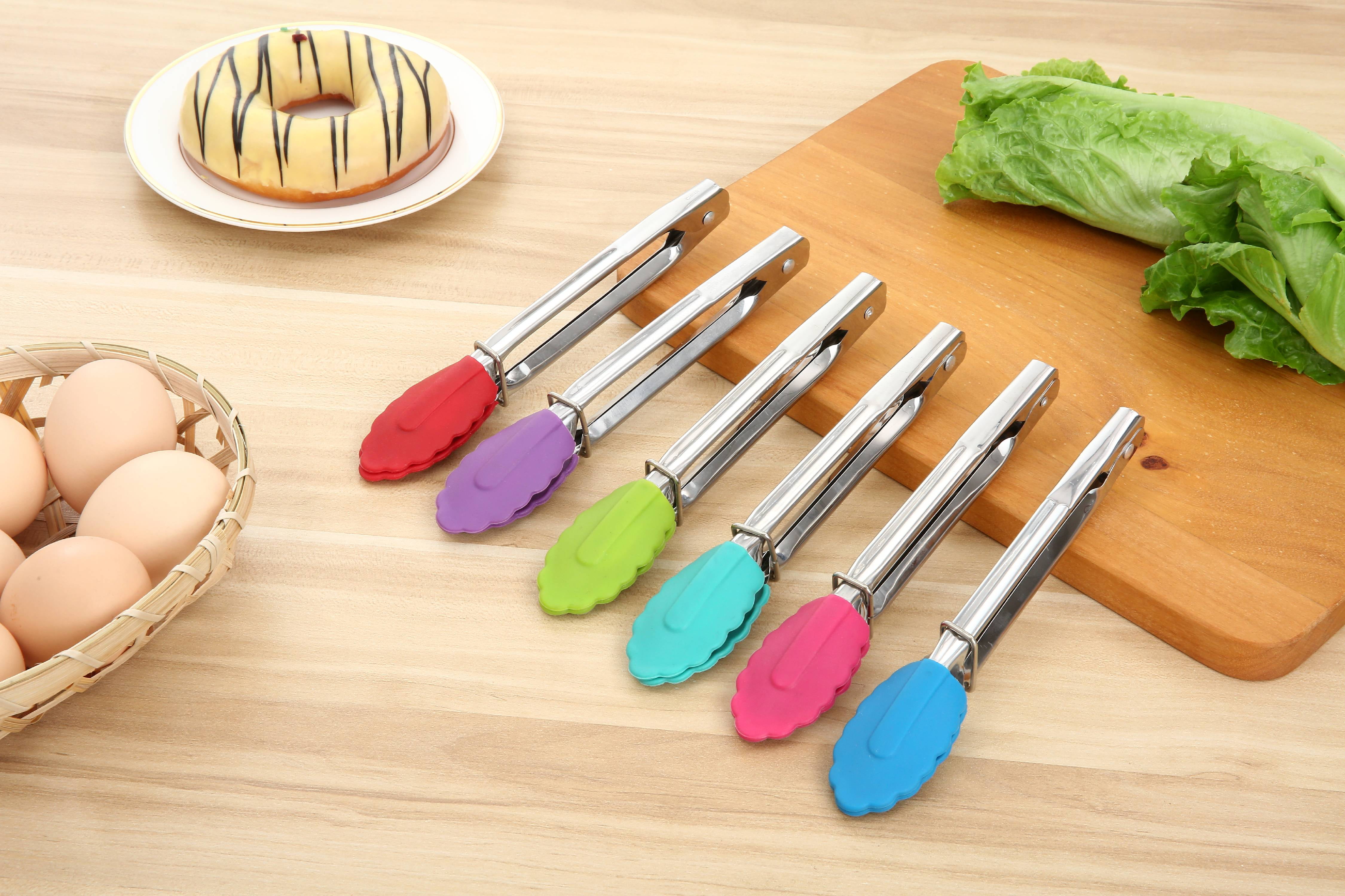 Norpro Mini Stainless Steel Silicone Tipped Food Cooking Serving