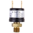 thumbnail image 3 of MERRYHAPY Air Pressure Switch Pressure Control Switch for Auto Power Off at 150 PSI Metal Black 1Pack, 3 of 5