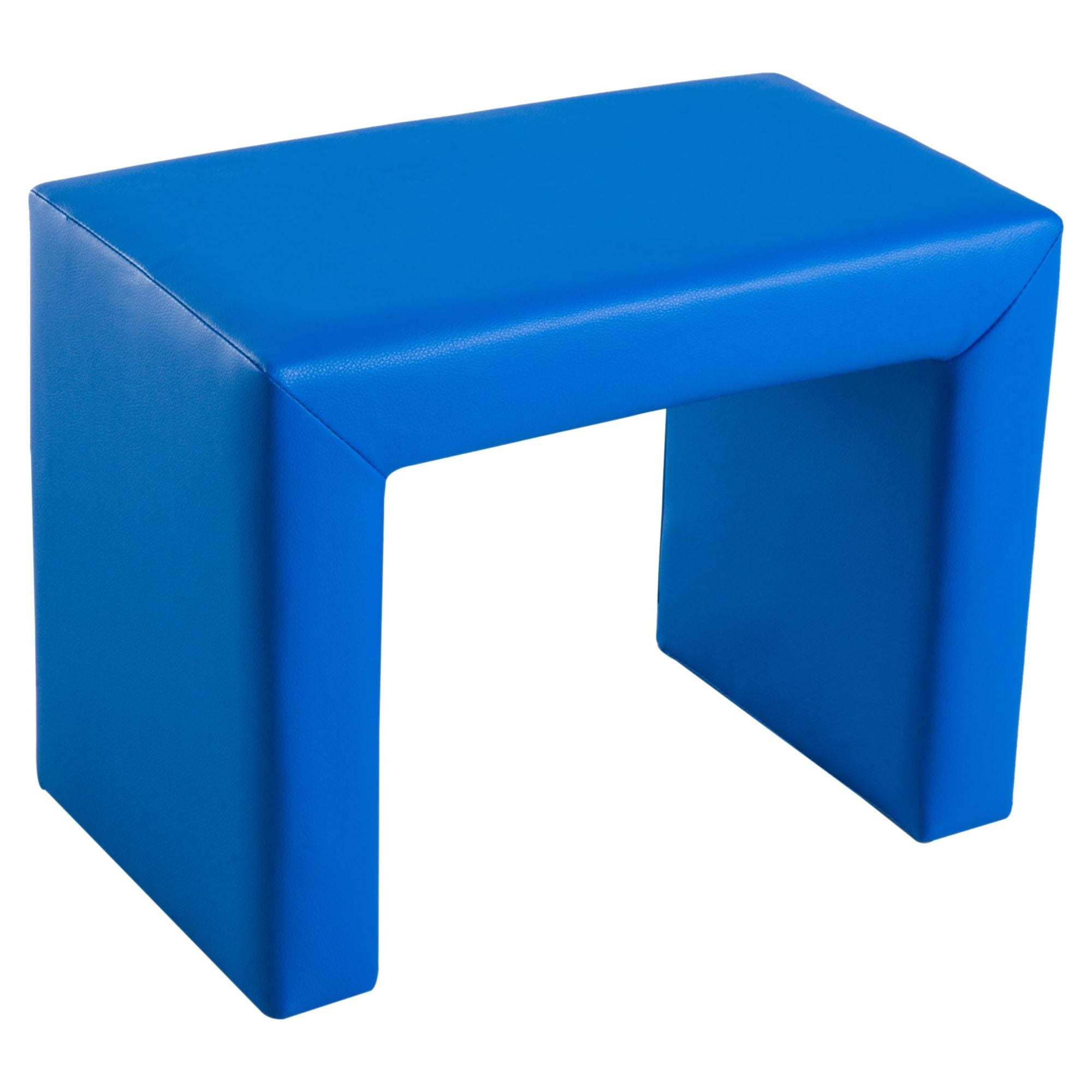 Qaba 2-in-1 Multifunctional Kids Sofa, Convertible Table and Chair Set for Boys Girls, Blue