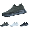 thumbnail image 2 of CPNG Mens Women's Slip On Walking Shoes Lightweight Non Slip Gym Nurse Workout Running Shoes Mesh Breathable Comfort Cushion Fashion Tennis Athletic Casual Sneakers, 2 of 5