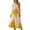 Womens Skirt - Yellow, variant on Womens Skirts Midi Skirt High Waisted A-Line Skirt Geometric Pattern Pleated Flowy Skirt Summer Fashion Dailywear