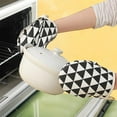 thumbnail image 1 of Feltree Heat Resistant Oven Mitt for Baking and Microwave, Non-Slip Kitchen Glove with Hanging Loop, Extra Thick Padding, Easy to Clean, 1 of 7
