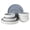 Blue/White, variant on Gibson Elite Pacifico Beach 12-Piece Blue/White Stoneware Dinnerware Set