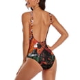 thumbnail image 3 of My Hero Academia Womens Bathing Suits One Piece Swimsuits Cute Bikini Printed Swimwear Cover Up Dress L, 3 of 7
