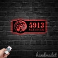 thumbnail image 5 of Handmadetneonsign Buddha Tree House Number Metal Wall Art LED Light - Personalized Sign Home Decor 44528, 5 of 5