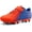 Orange Blue, variant on Kids Firm Ground Soccer Cleats Boys Girls Athletic Outdoor Football Shoes