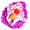 10oz, variant on Hoshimi Slimes Ube Shaved Ice Snow Fizz Slime with Clay Whip & Charms, 6 oz