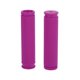 thumbnail image 1 of Cubiertas de empuñaduras de manillar de bicicleta Unique Bargains de 125 mm de largo, empuñaduras suaves para el extremo de la bicicleta, color rosa y púrpura, 1 par, 1 of 6