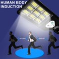thumbnail image 3 of Solar Street Light  Motion Sensor Solar Security Light with 3 Lighting Modes 270° Lighting Angle Remote Control Solar Flood Lights for Garden Garage Street Parking, 3 of 6