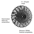 thumbnail image 3 of Cassette SRAM PG-1130 11-42 de 11 velocidades para bicicleta de montaña, 3 of 3