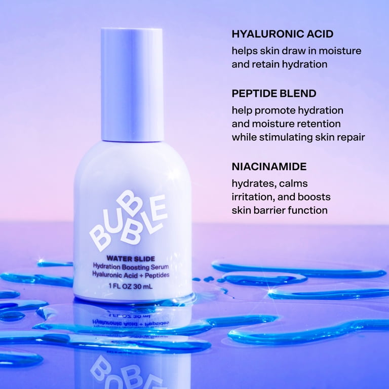 Bubble Skincare Water Slide Hydration Boosting Facial Serum photo 4
