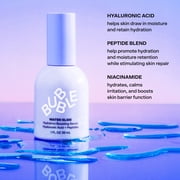Bubble Skincare Water Slide Hydration Boosting Facial Serum with Hyaluronic Acid and Peptides, 1 fl oz