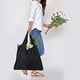thumbnail image 5 of 3 st återanvändbara shoppingkassar, hopfällbar shopper med påsydd påse,, 5 of 5