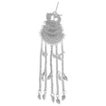 thumbnail image 3 of MOVTOTOP Épingle à Cheveux Rétro en Alliage d'Argent avec Chaîne Durable pour Femmes Design Vintage Inspiré Usage Polyvalent 2, 3 of 8