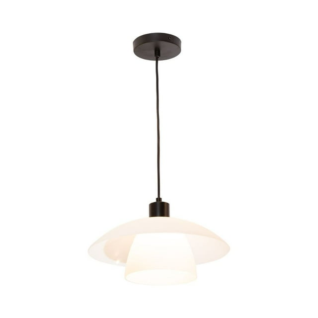 Lámpara colgante LámparaYa estilo moderno acabado negro mate 1 luz E27 40 W