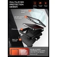 thumbnail image 4 of SUPCASE Unicorn Beetle Pro for Samsung Galaxy S26 Ultra 2026 Case with Stand & Belt-Clip, [2 Tempered Glass Screen Protectors & Front Frame] Military-Grade Protective Phone Cover for S26 Ultra, Black, 4 of 9