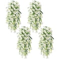 thumbnail image 1 of Artificial Flowers For Outdoors UVs Resistants Mornings Glorys Flowers Vines Fake Flower Outside Decroation For Wedding Porch Patio Balcony Planter Yard Garden, 1 of 7