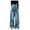 Light Blue womens pants, variant on Wycnly Womens Denim Pants Womens Jeans Trendy Button High Waist Loose Wide Leg Stretchy Denim Long Pants Casual Solid Street Style Flare Pants Trousers Fall