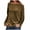 Gold, variant on Women's Elegant Long Sleeve Tops Round Neck Vintage Velvet Blouse Velour Pullover Casual Solid Color Shirts Tees Loose Fit Black XXL